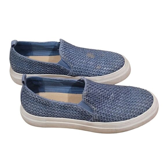 MIA Blue Weave Texture Slip On - Picture 3 of 5